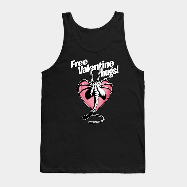 FREE XENOMORPH VALENTINE HUGS! Tank Top by ROBZILLA